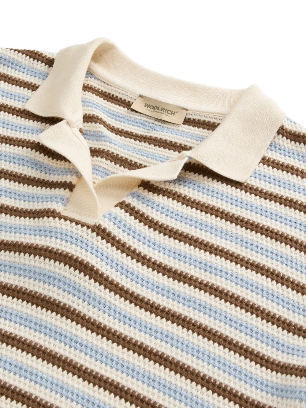  Woolrich Camiseta A Rayas - Blanco 