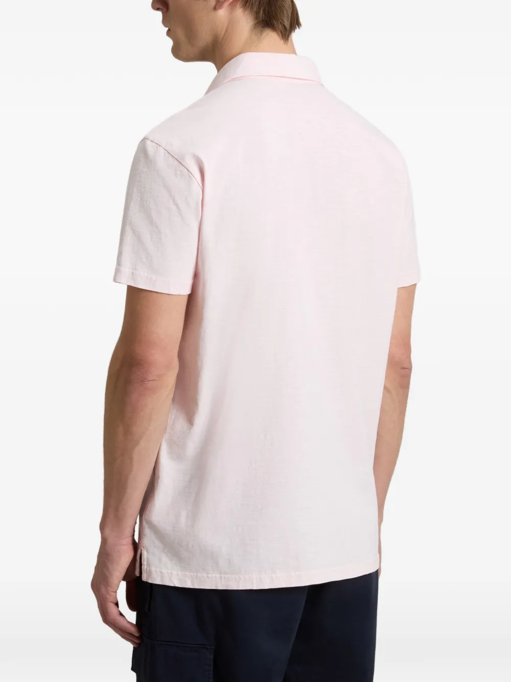 Woolrich Poloshirt met zak Roze
