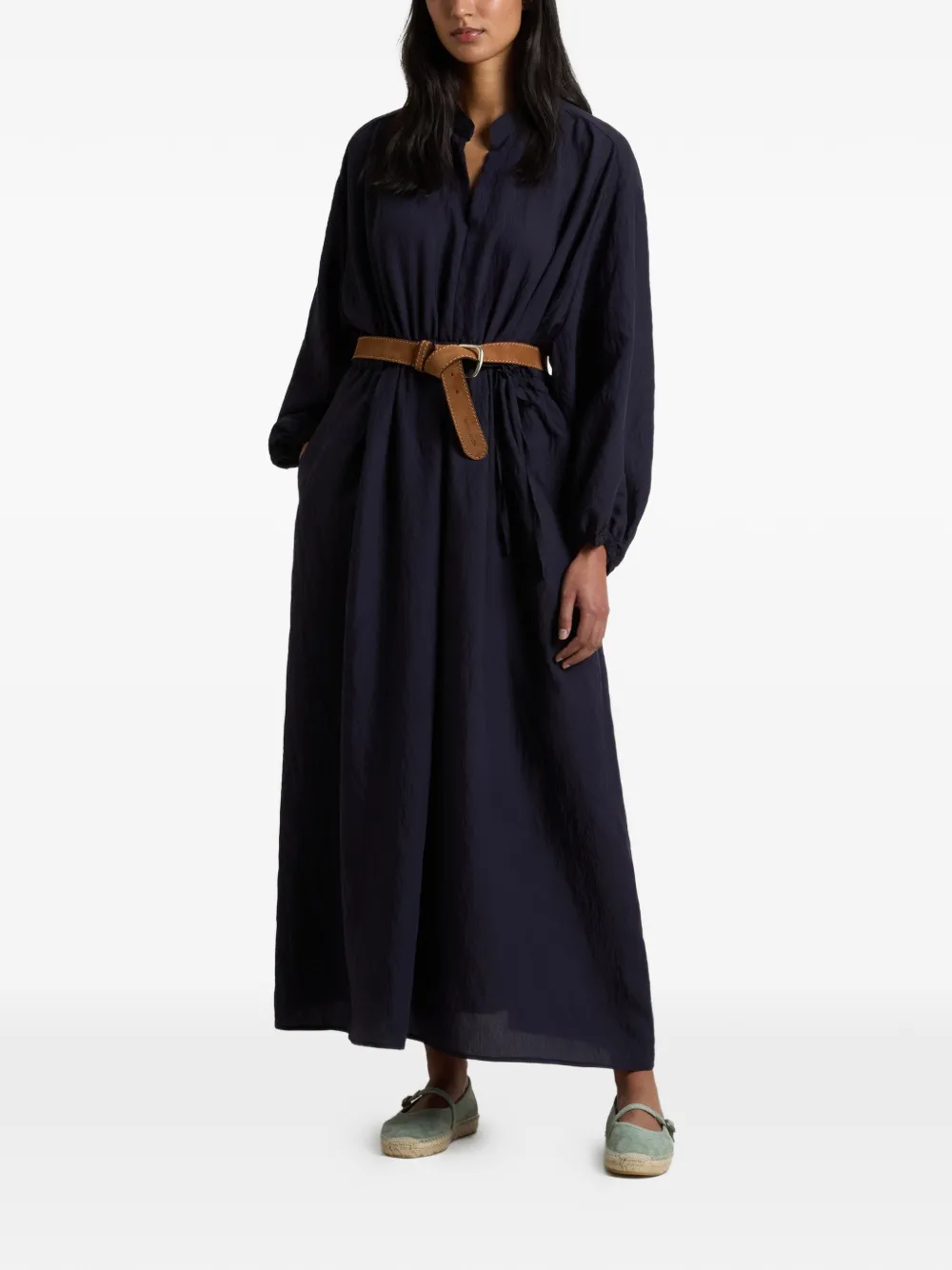  Woolrich Vestido Con Cordones - Azul 