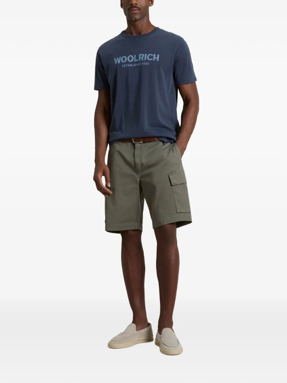  Woolrich Camiseta Estampada - Azul 