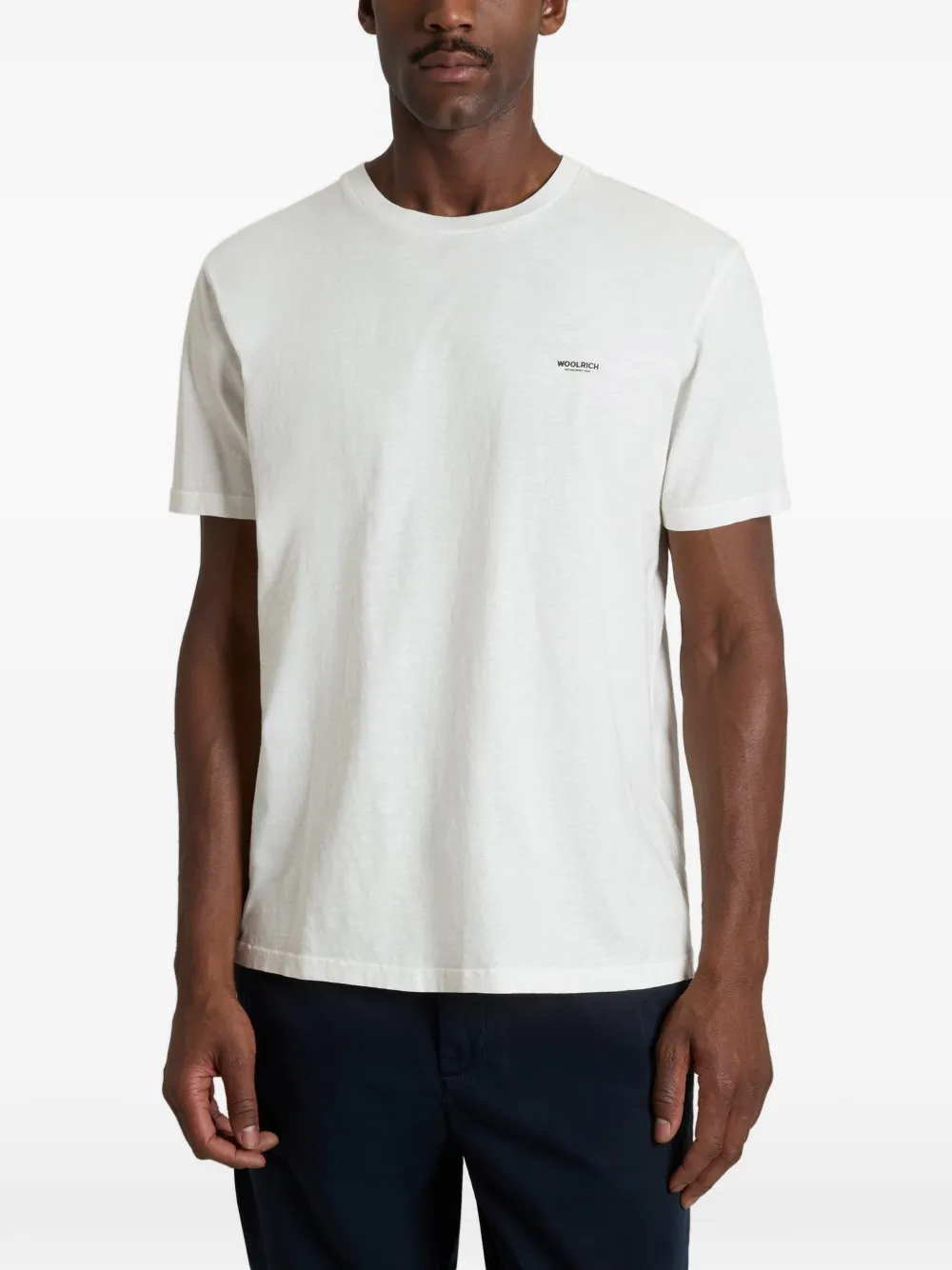 Woolrich T-shirt met logo Wit