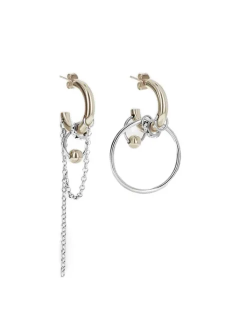 Justine Clenquet Clark chain earrings