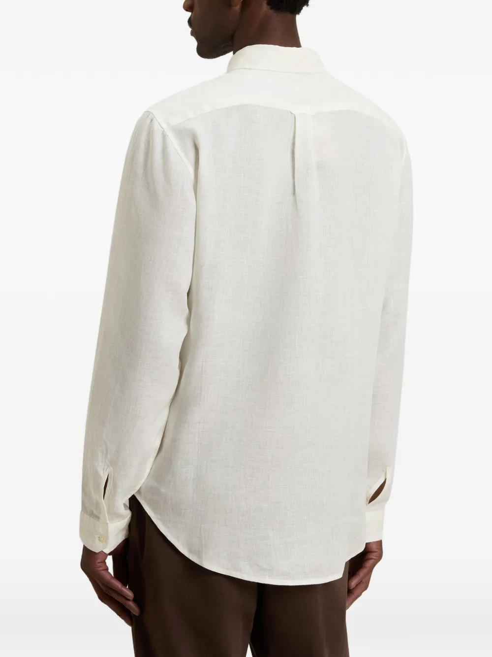 Woolrich Overhemd met lange mouwen Wit