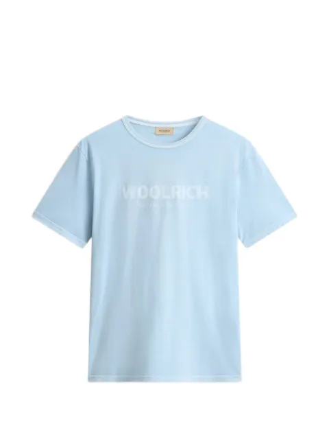 Woolrich garment-dyed printed t-shirt