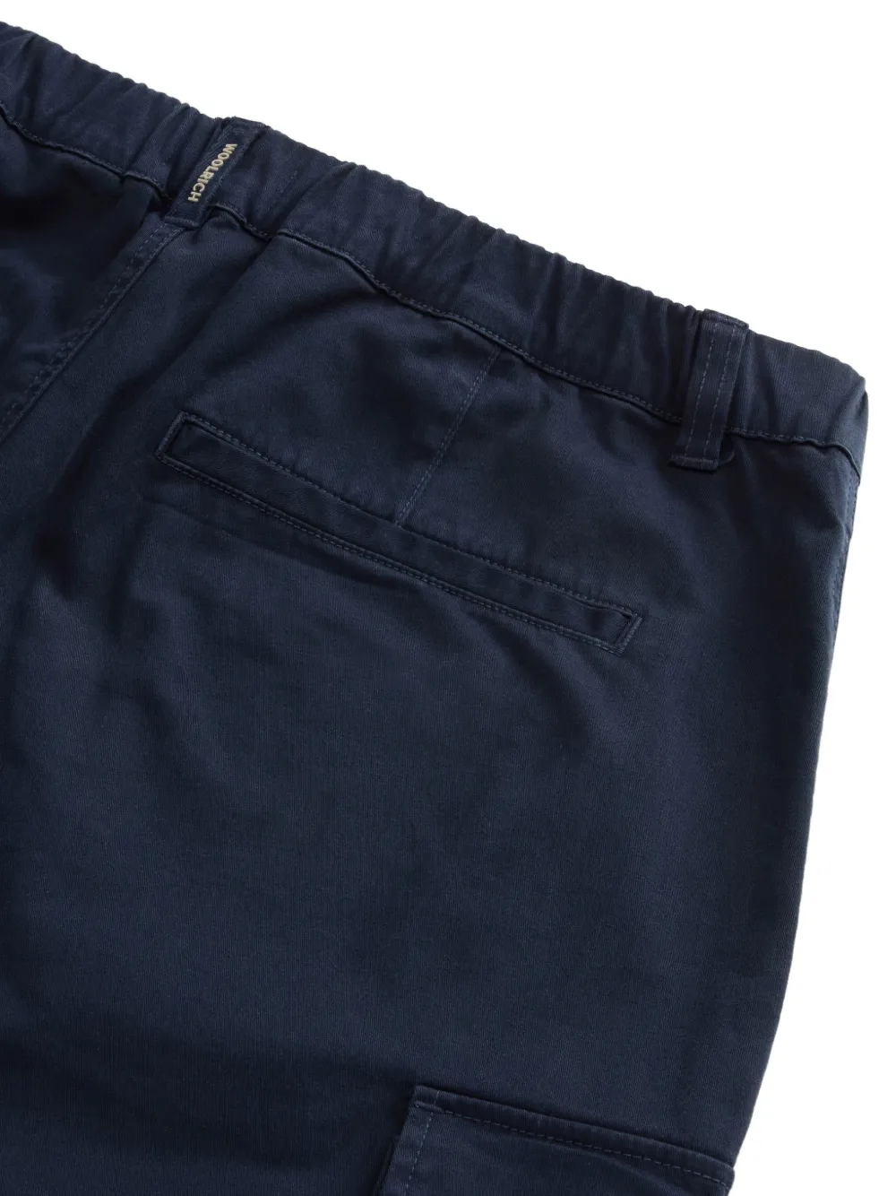 Woolrich Cargo shorts met geverfd effect Blauw
