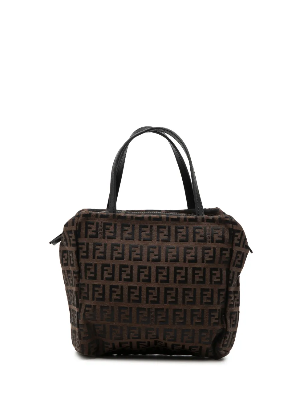 Fendi Pre-Owned 2000-2010 Mini Zucchino Canvas handbag - Marrone