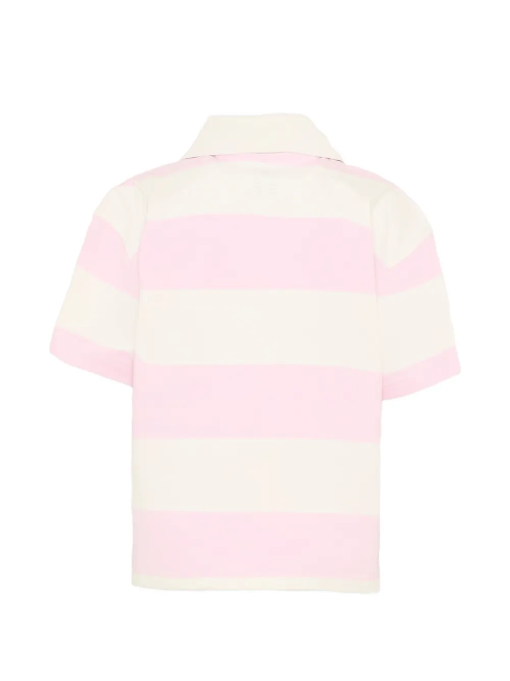 New Balance Kids Gestreept T-shirt met logo-detail Roze