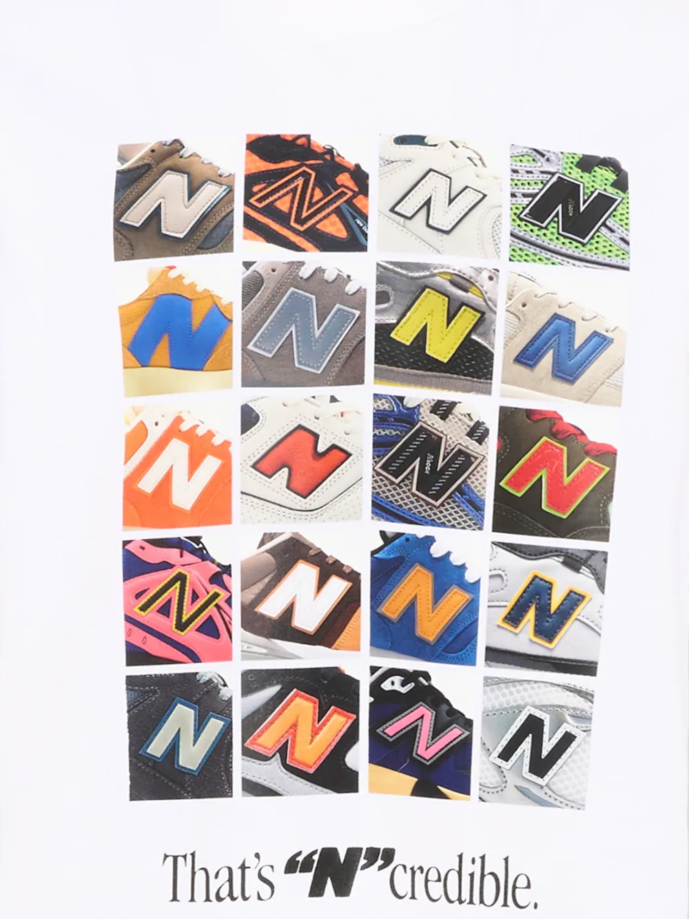 New Balance Kids Celebrated Icons T-shirt met korte mouwen Wit