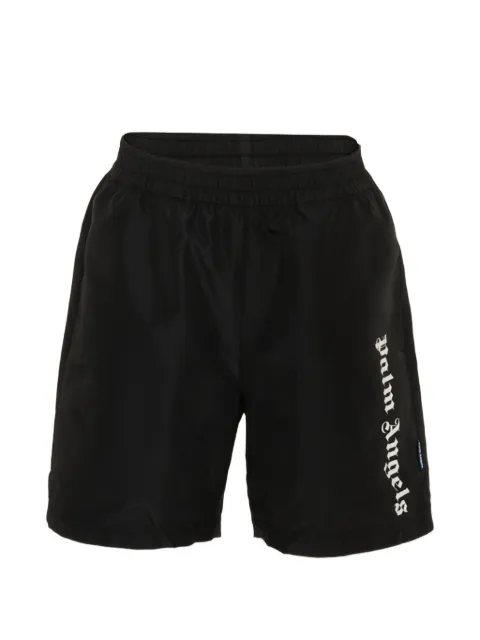Palm Angels Kids logo-detail shorts
