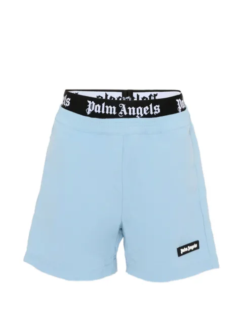 Palm Angels Kids logo waistband swim shorts