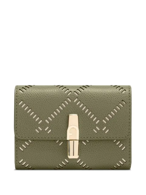Furla Iride Compact perforated wallet