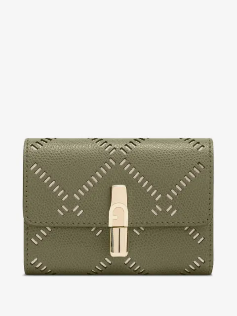 Furla Perforiertes Iride Compact Portemonnaie