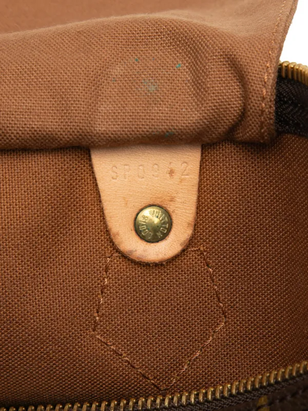 Louis Vuitton Pre-Owned 1992 Monogram Speedy 40 Boston Bag | Brown