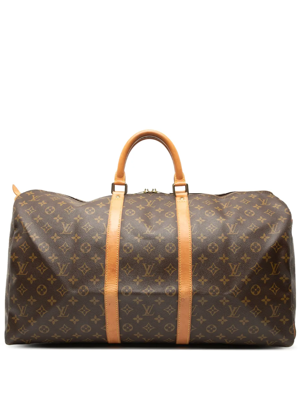 Louis Vuitton Pre-Owned 1995 Monogram Keepall 55 travel bag - Braun