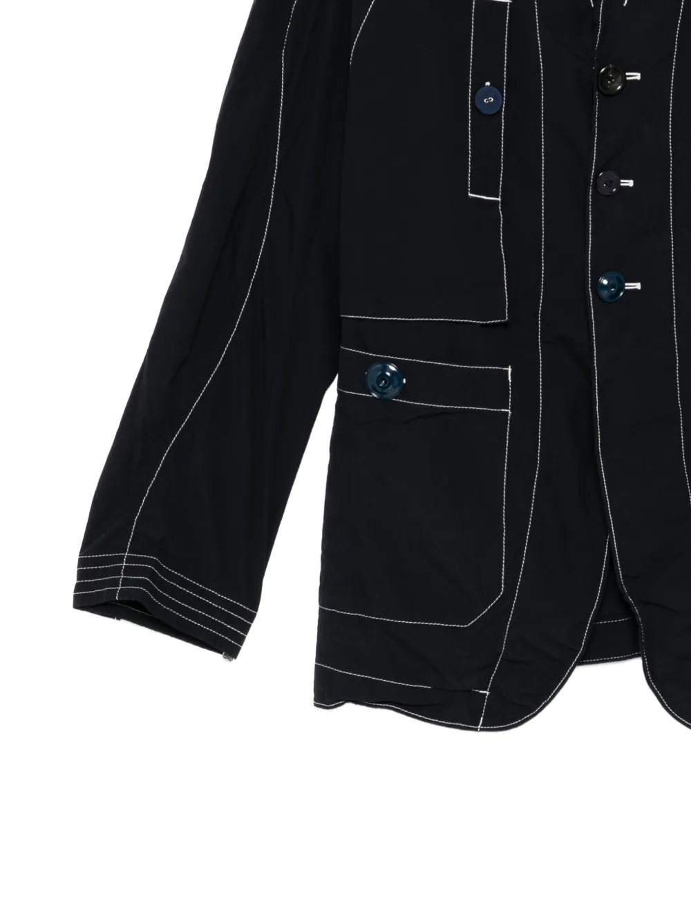 Undercover Jack met contrasterend stiksel Blauw