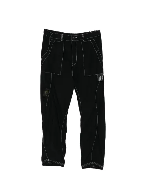 Undercover contrast-stitch trousers