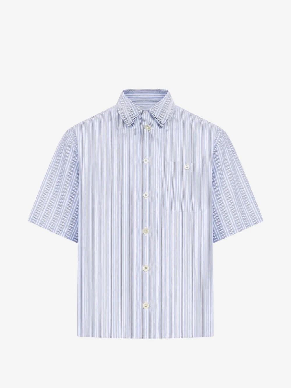 Undercover striped short-sleeve shirt | White | Image 1