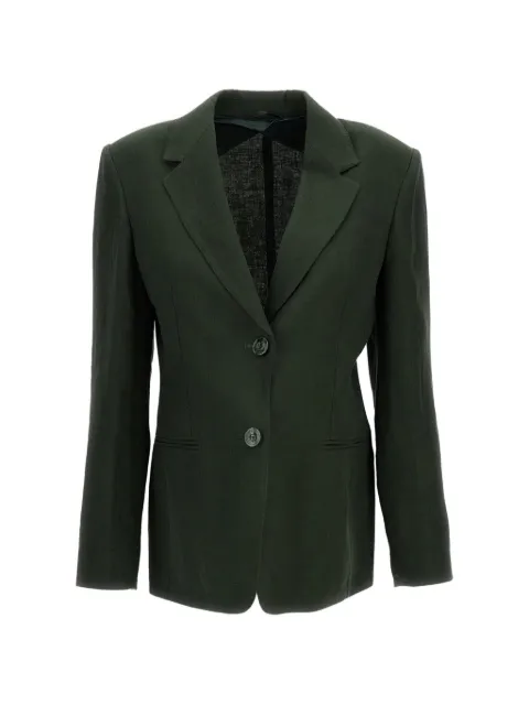 Max Mara single-breasted linen blazer