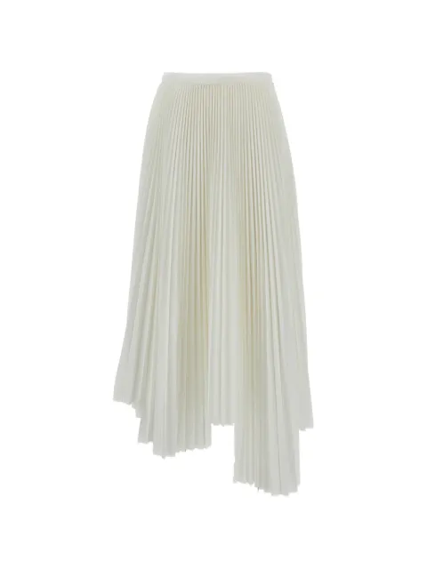Plan C pleated asymmetric skirt