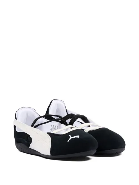 Puma Kids logo detail ballet flats