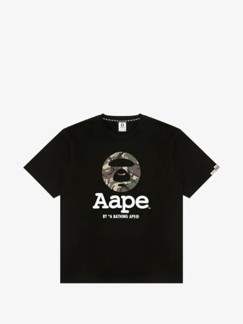 AAPE BY *A BATHING APE® camo-logo T-shirt