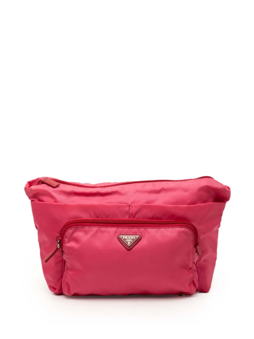 Prada Pre-Owned 2000-2013 Tessuto pouch - Rosa