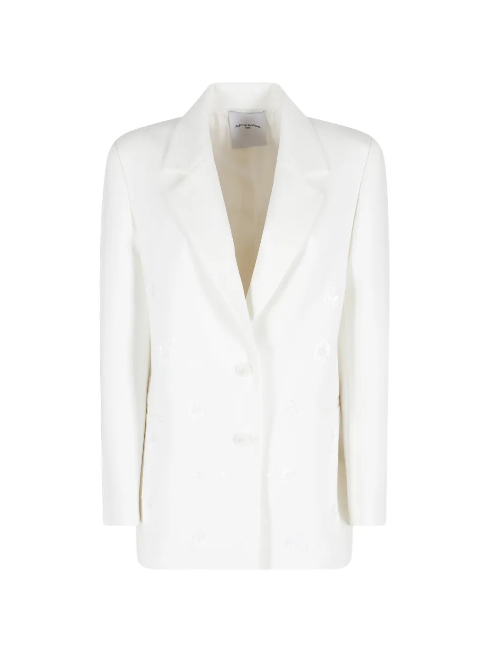 Isabelle Blanche single-breasted blazer - Bianco
