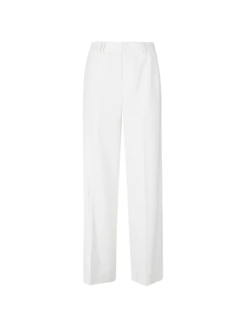 Isabelle Blanche pressed-crease tailored trousers