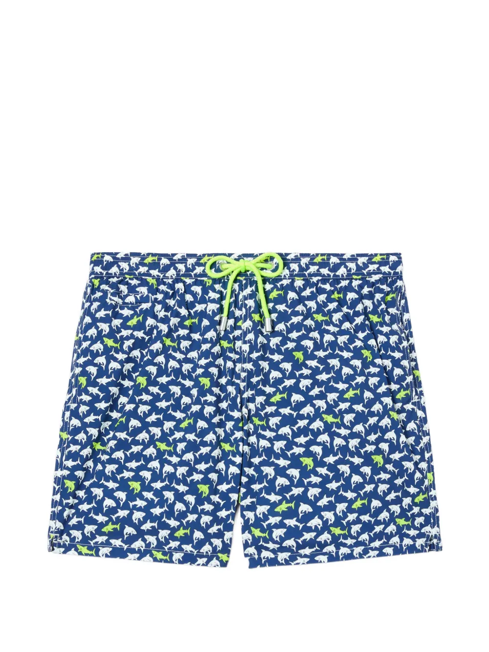 MC2 Saint Barth Zwembroek met haaiprint Blauw