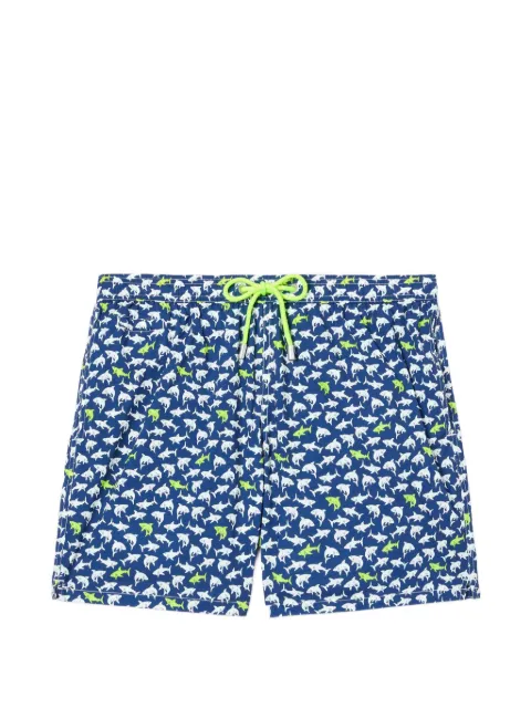 MC2 Saint Barth Lighting micro swim shorts with all-over shark print