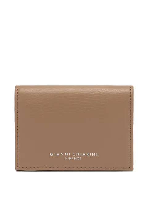 GIANNI CHIARINI Portemonnee van bewerkt leer