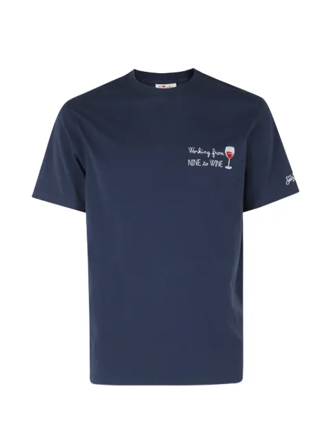 MC2 Saint Barth Portofino embroidered T-shirt