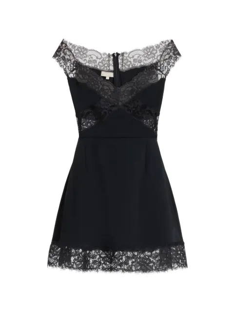 Elie Saab lace-trim off-the-shoulder dress