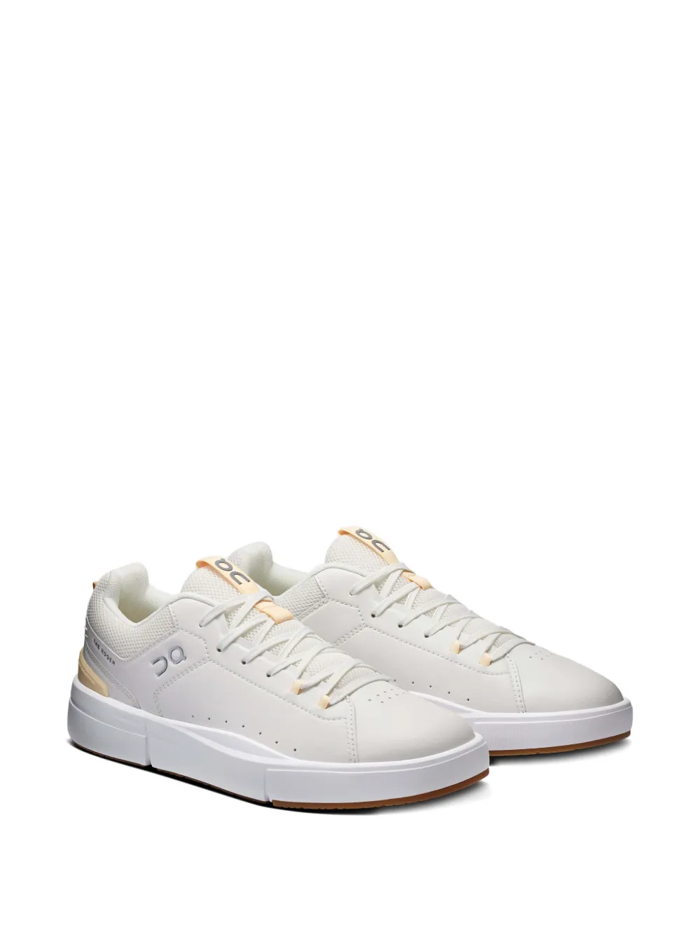 on running kids The Roger sneakers - Bianco