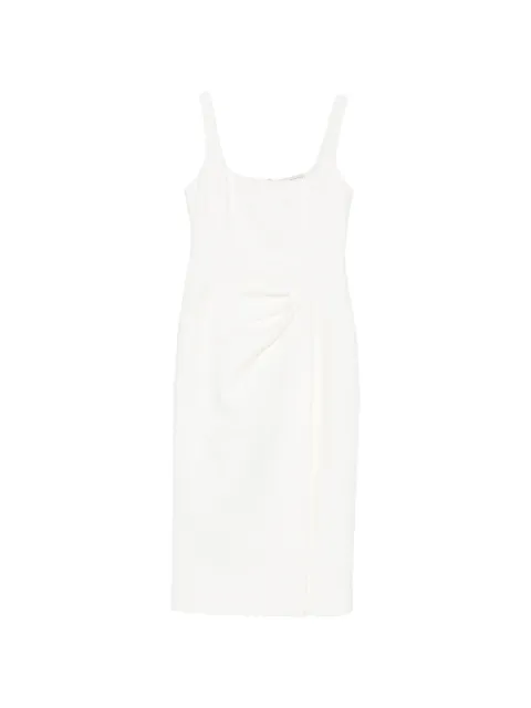 Blumarine robe courte à fronces