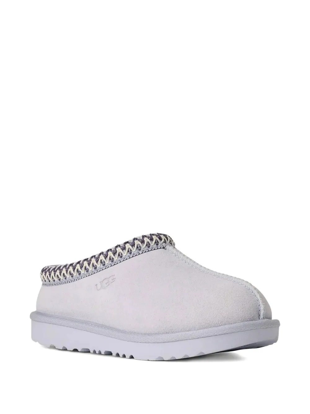 UGG Kids Tasman II braid suede slippers - Viola