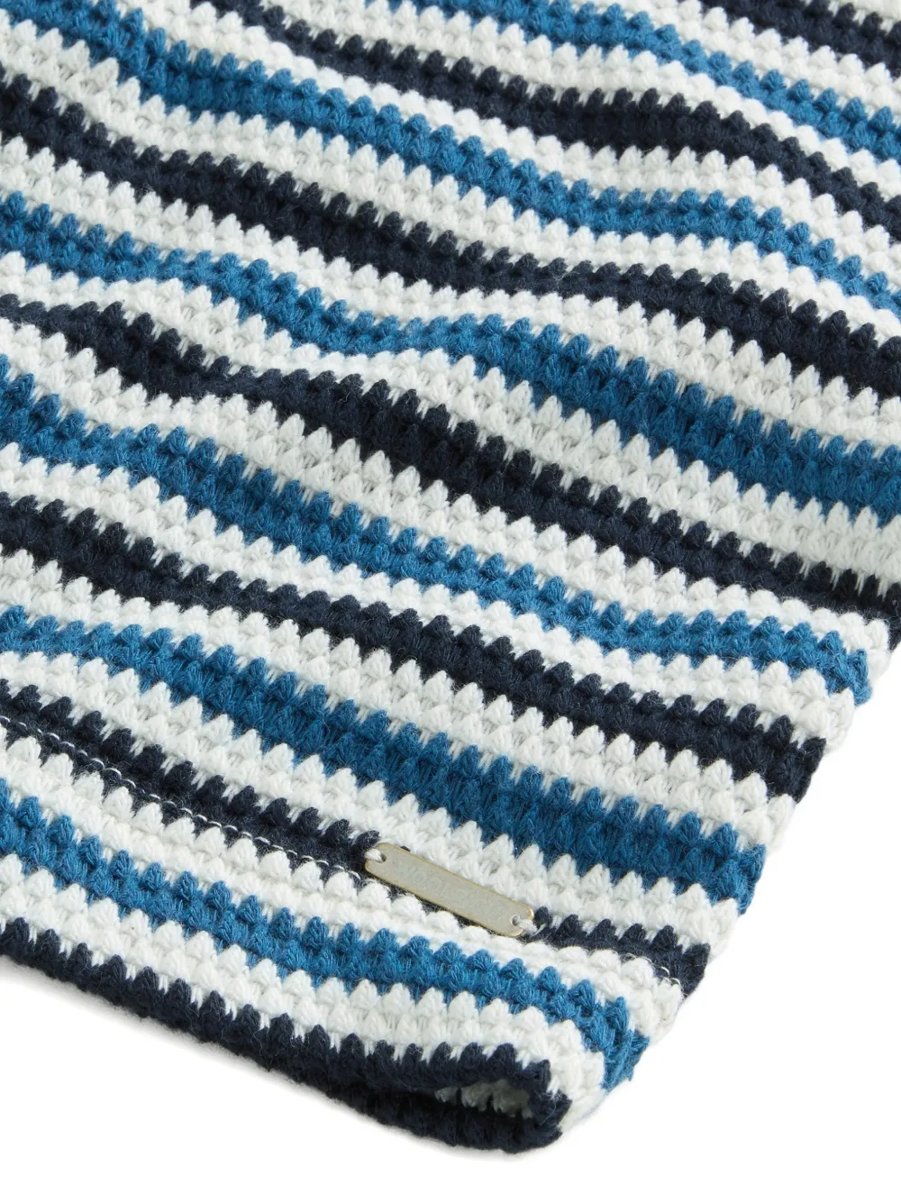 Woolrich Gestreepte shorts met gehaakt effect Blauw