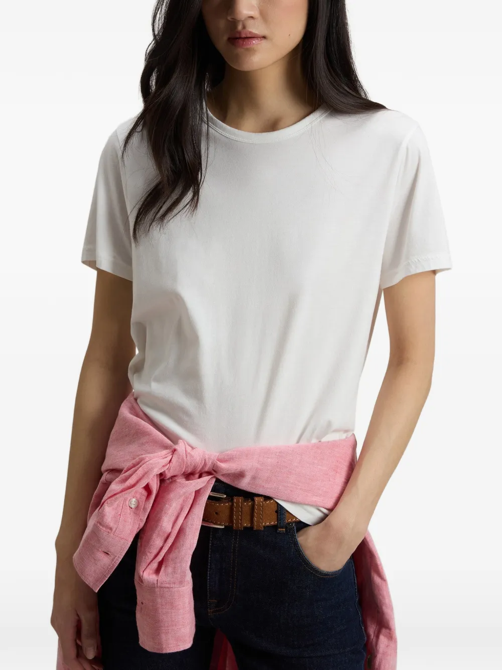 Woolrich T-shirt met logoprint Wit