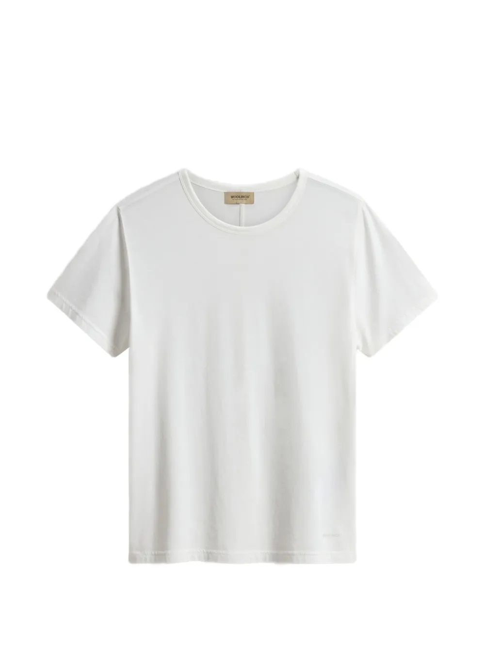 Woolrich logo printed t-shirt - Bianco