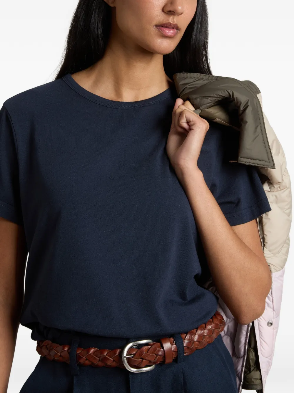 Woolrich T-shirt met logo Blauw