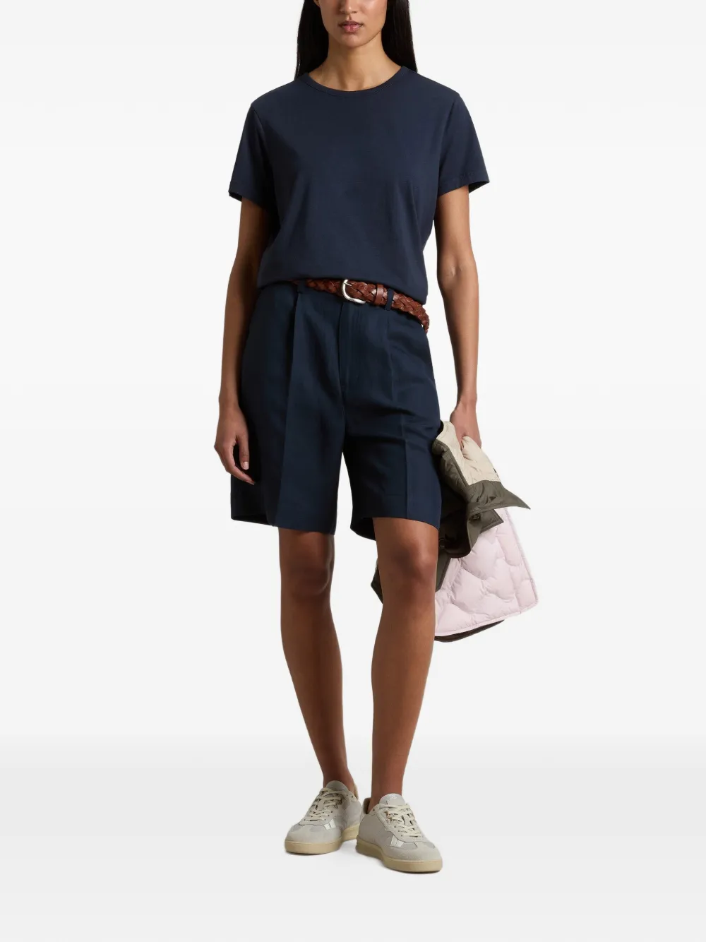Woolrich T-shirt met logo Blauw