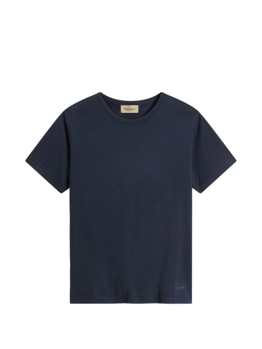 Woolrich crew neck logo t-shirt - Blau