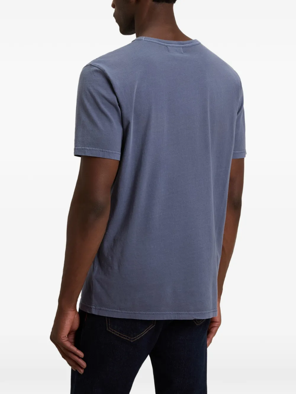 Woolrich T-shirt met print Blauw