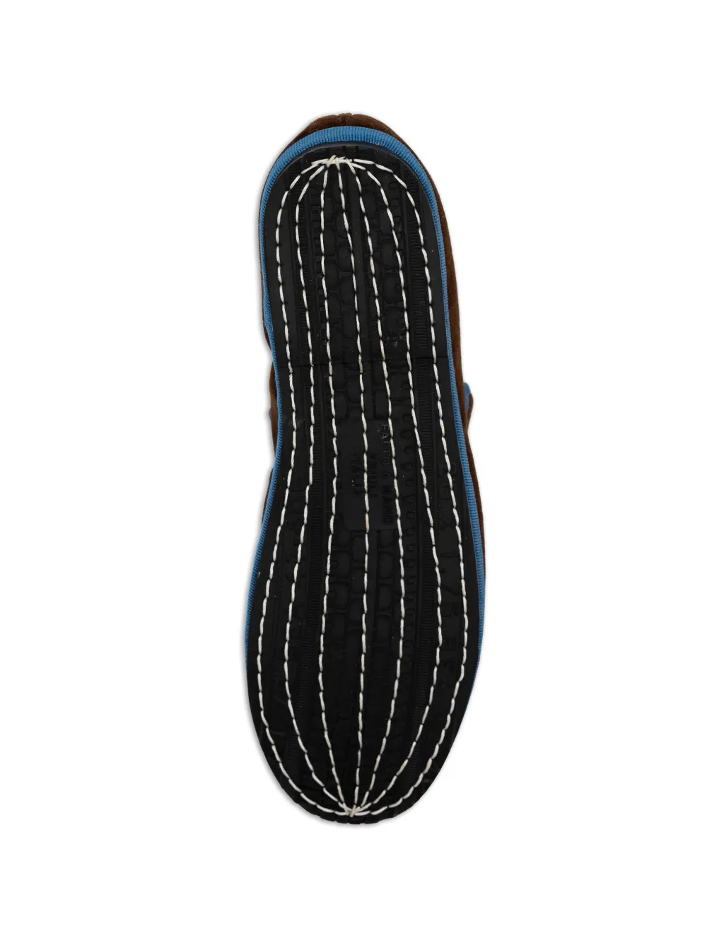 Gondolina Mary Jane fluwelen ballerina's Bruin