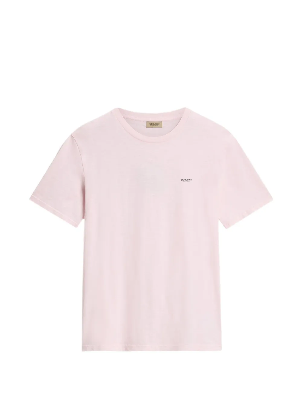Woolrich slub-jersey T-shirt - Rosa
