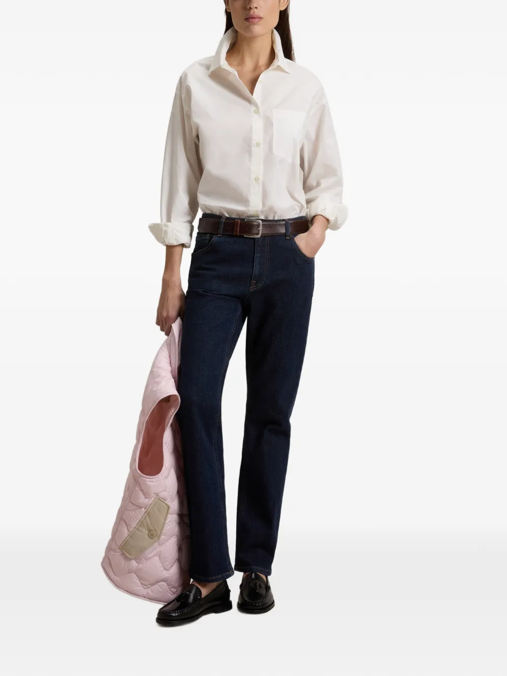  Woolrich Camisa Con Bolsillo - Neutro 
