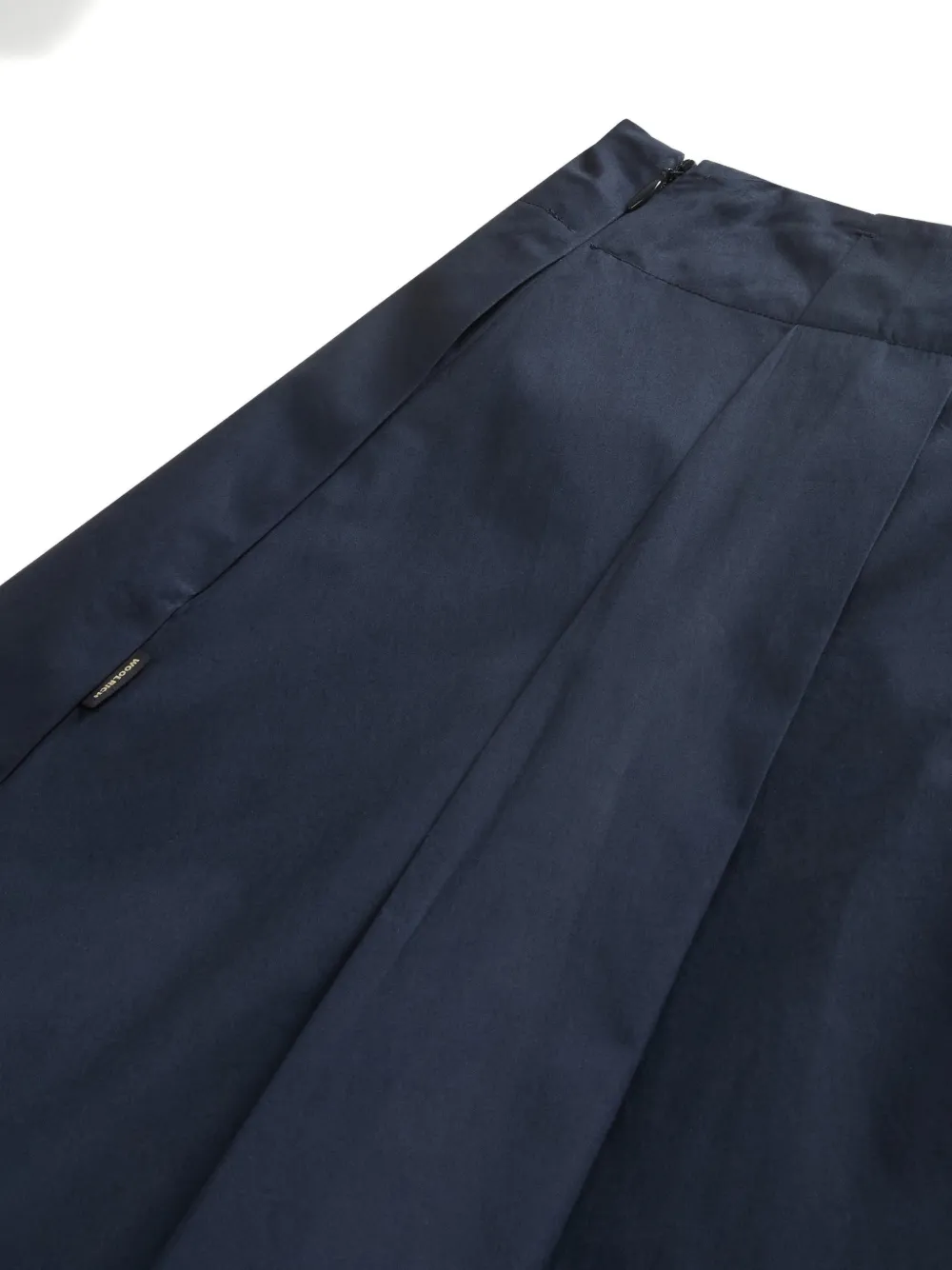 Woolrich Straight plooirok Blauw