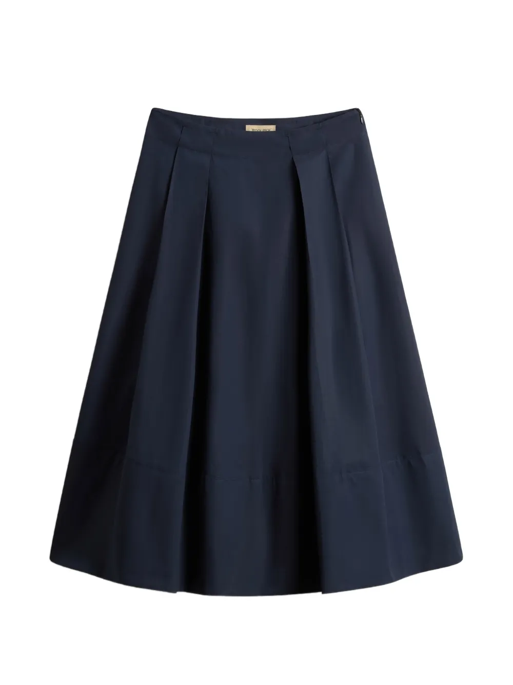 Woolrich pleated straight skirt - Blu