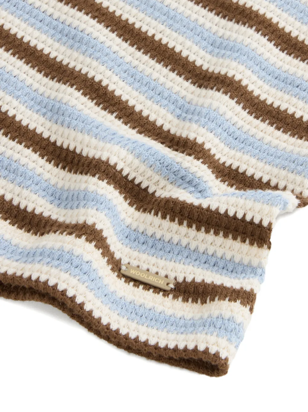 Woolrich Gestreepte shorts Bruin