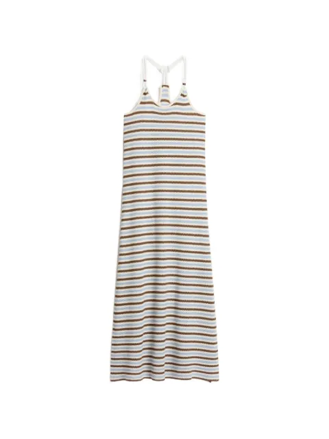 Woolrich vestido largo con abertura lateral